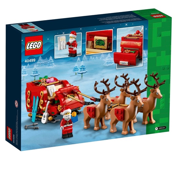 LEGO CHRISTMAS SANTA’S SLEIGH 40499 LEGO HOLIDAY SET COLLECTABLE CHRISTM… - Picture 2 of 6